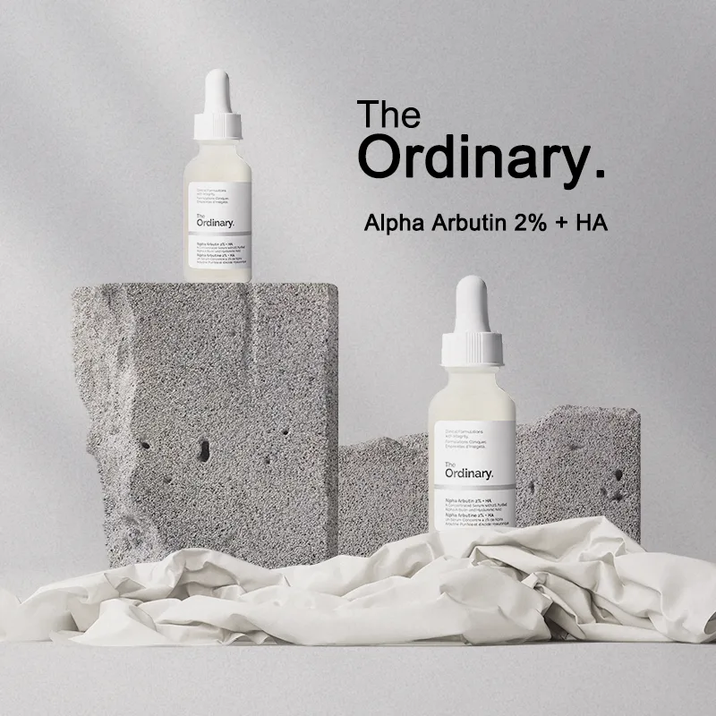 The Ordinary Alpha Arbutin 2% + HA - Dark Spots With Hydrating Hyaluronic Acid 30ml เซรั่มลดเลือนริ้วรอย เซรั่มบำรุงหน้า ลดเลือนริ้วรอยร่องลึก ไวท์เทนนิ่ง ไบร์ทเทนนิ่ง ควบคุมความมัน fc1bd3db89b848185c3a82810cd5e6aa